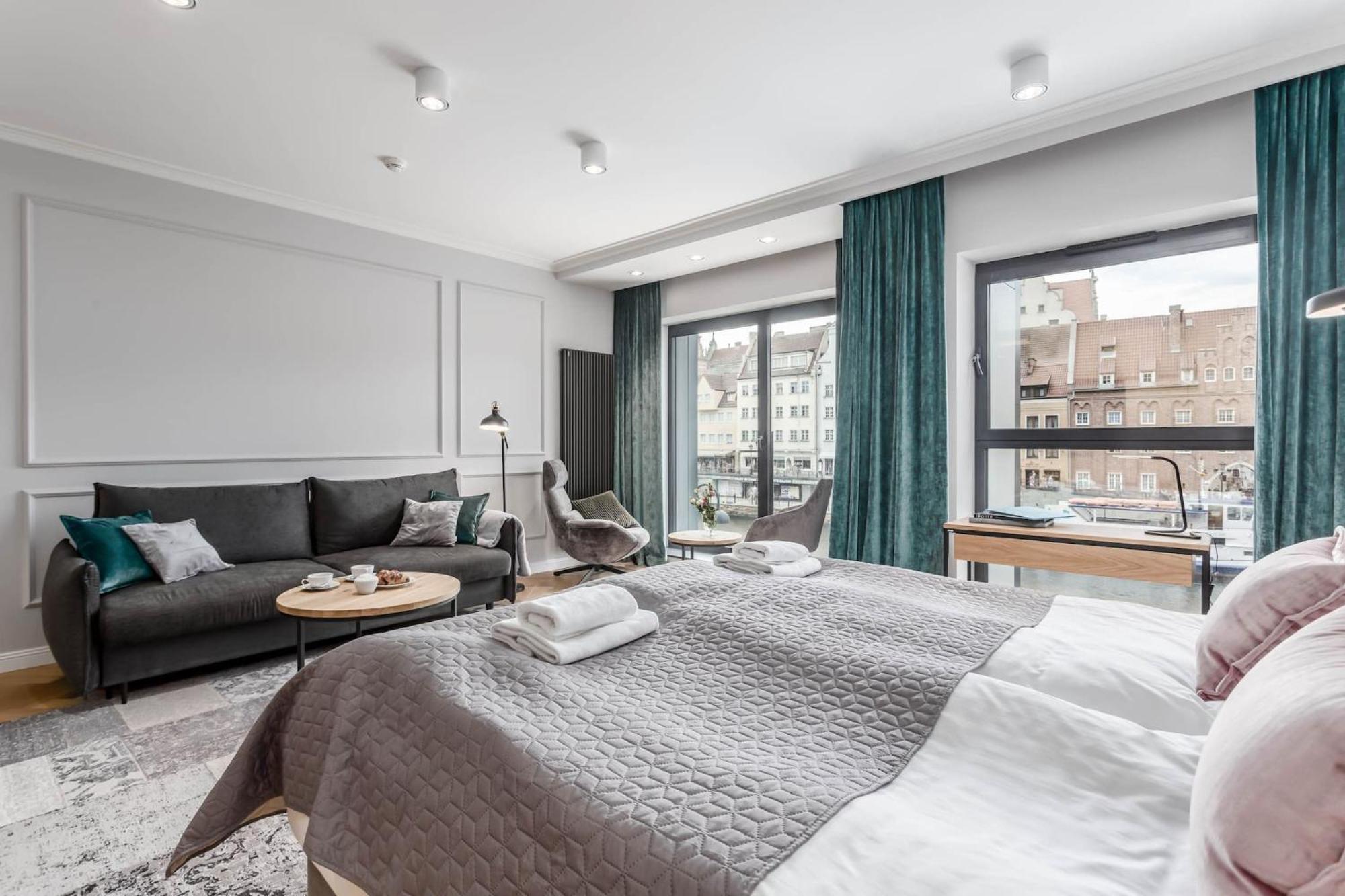 Deo Plaza - Apartamenty W Sercu Gdanska By Rent Like Home Dış mekan fotoğraf