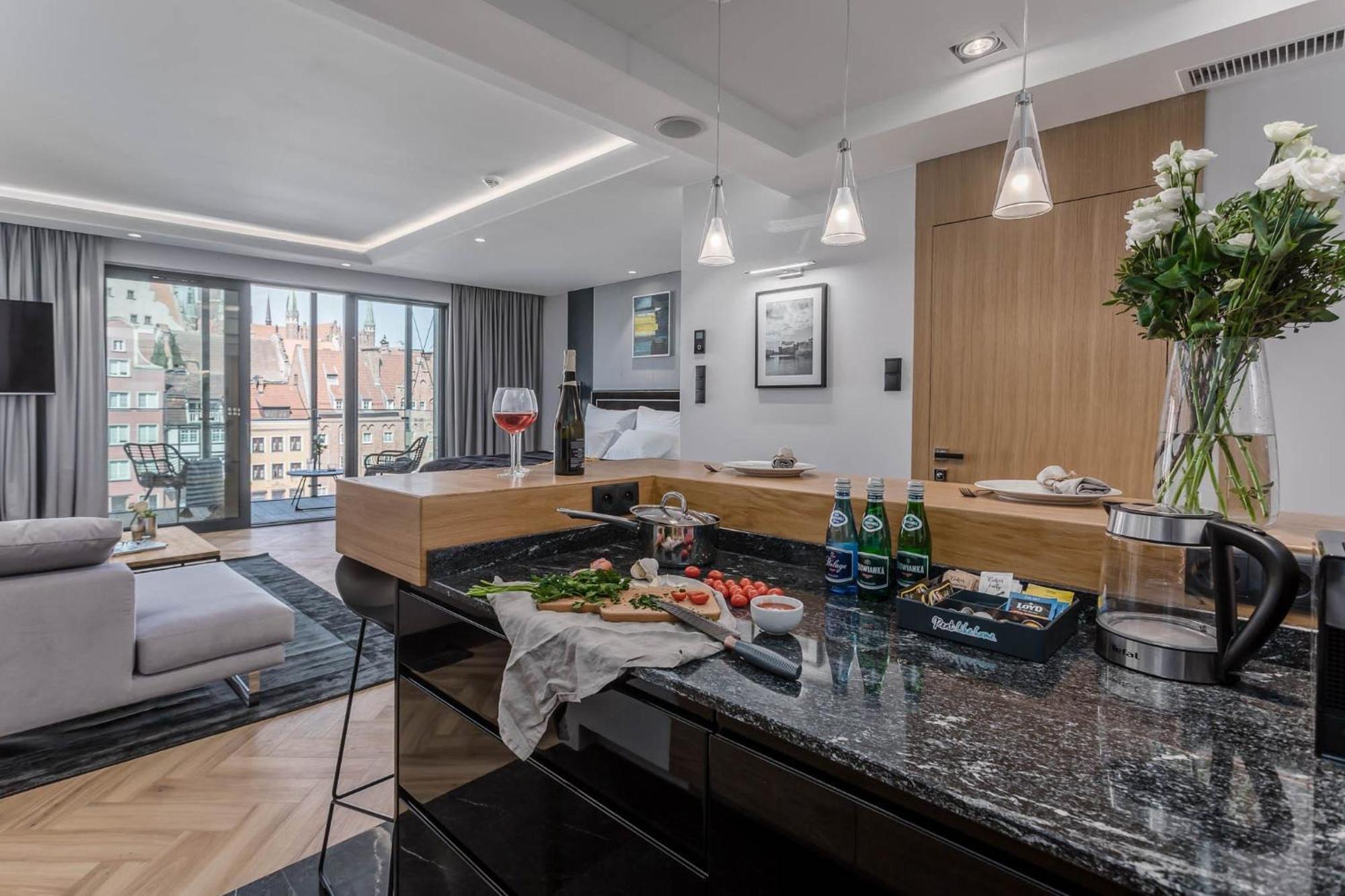 Deo Plaza - Apartamenty W Sercu Gdanska By Rent Like Home Dış mekan fotoğraf